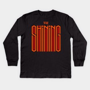 THE SHINING CARPET LOGO Kids Long Sleeve T-Shirt